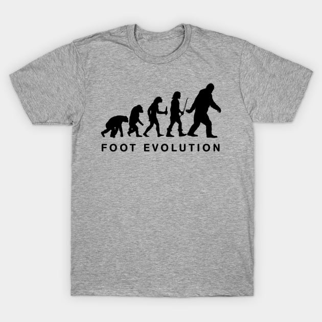 Foot Evolution T-Shirt by albertocubatas